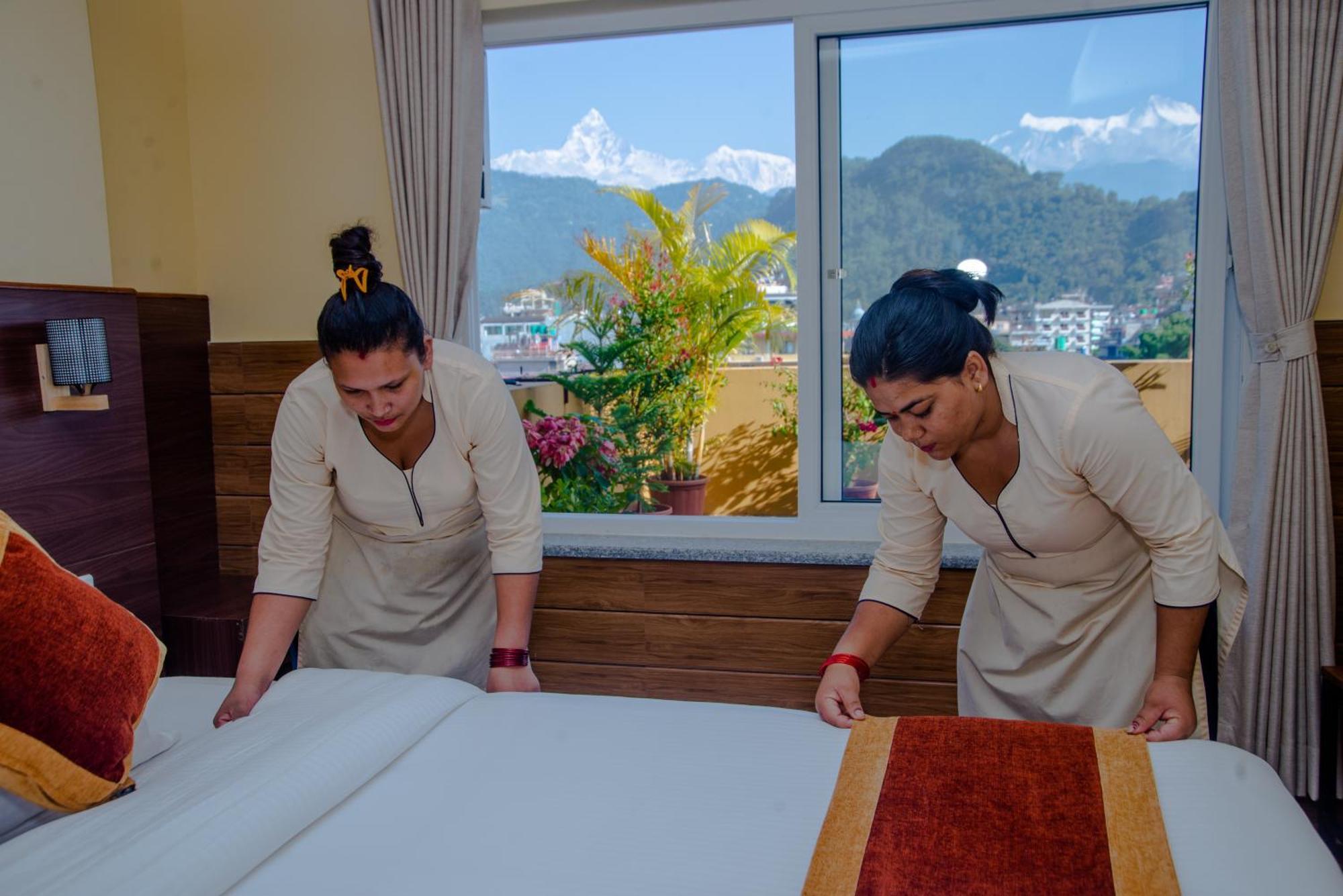 Hotel Hidden Kingdom Pokhara Exterior foto